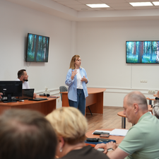 Право і цифрові технології: зустріч викладачів кафедри міжнародного, цивільного  та комерційного права із викладачами ФІТ
