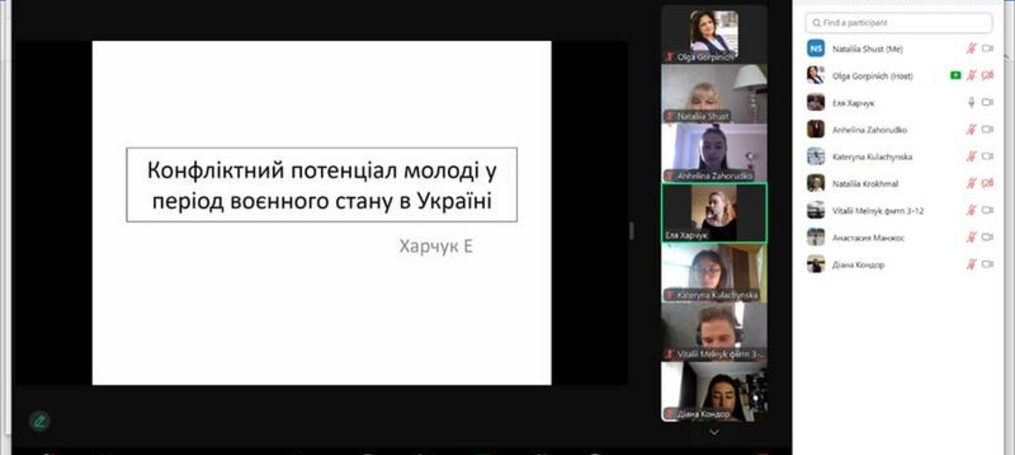 Засідання соціологічного наукового гуртка  «Sociology in action»
