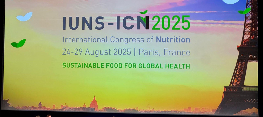 ДТЕУ на 23-му Міжнародному конгресі експертів з харчування (IUNS-ICN 2025, Париж, Франція)