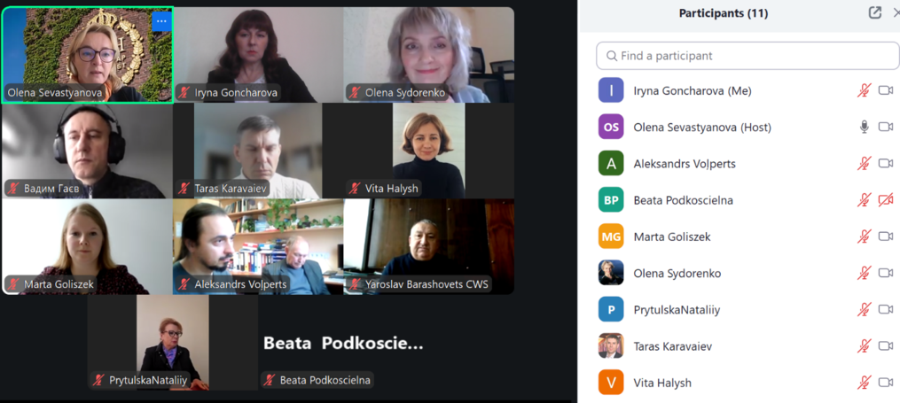 Mіжнародна зустріч за проєктом Swedish Institute партнерів зі Швеції, Польщі, Латвії та України