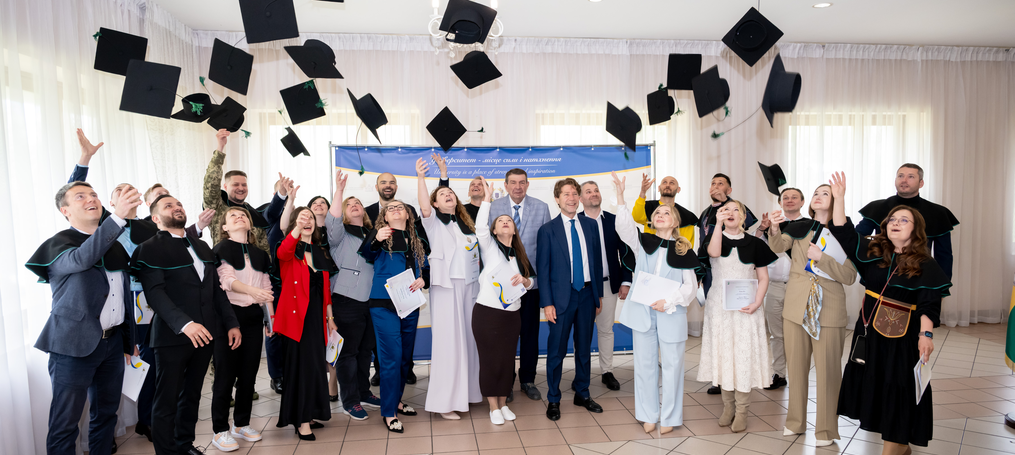 Урочиста церемонія випуску магістрів міжнародної програми подвійного дипломування з Університетом Тор Вергата (Італія)