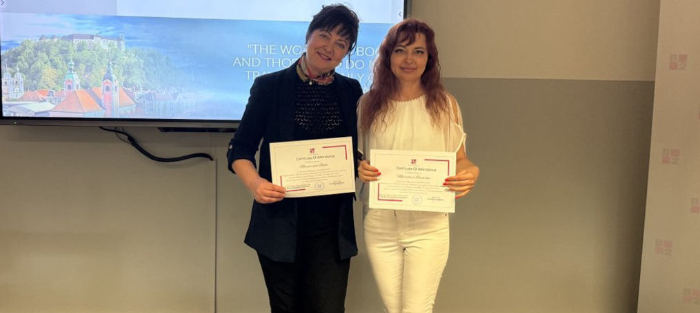 International Staff Week за програмою Erasmus+ KA1 у Люблянській школі бізнесу (Словенія)