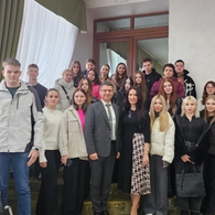 Зустріч здобувачів із професором Іванною Андріївною Мацелюх