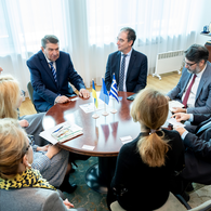 Visit of the Delegation of the Embassy of the Hellenic Republic in Ukraine to SUTE