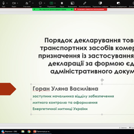 Гостьова лекція від фахівця Енергетичної митниці Державної митної служби України