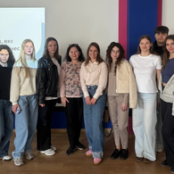 Зустріч студентів із HR-менеджеркою компанії Wine Bureau Юлією Шестопал